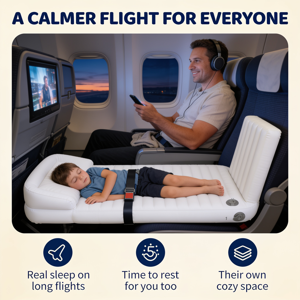A calmer flight for everyone